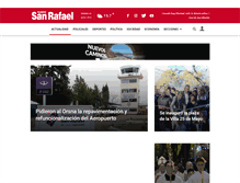 Tablet Screenshot of diariosanrafael.com.ar